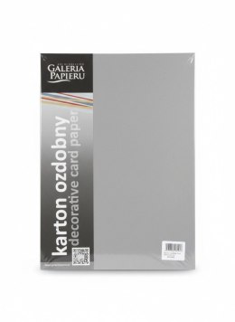 Papier ozdobny (wizytówkowy) A4 pearl jasnosrebrny srebrny 210g Galeria Papieru (205453)