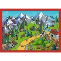 Puzzle Trefliki Podróże 4 el. Trefl (34675)