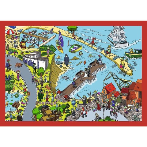 Puzzle Trefliki Podróże 4 el. Trefl (34675)