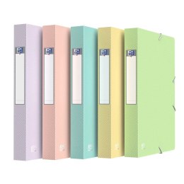 Teczka plastikowa na gumkę Urban pastel A4 mix 650 mic. [mm:] 240x320 Oxford (400205734)