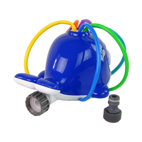 Zabawka do kąpieli Wieloryb Fontanna Wodna Niebieska Ogród Lean (15706)