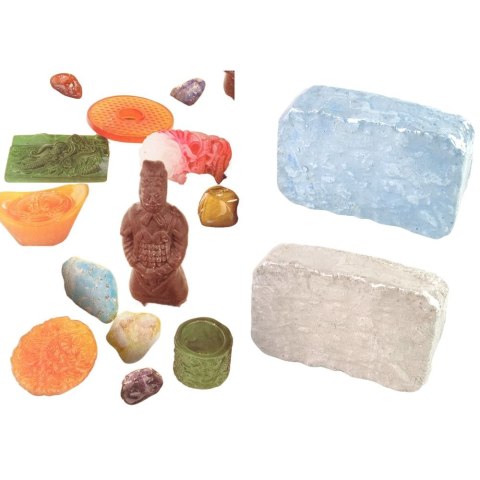 Zestaw kreatywny dla dzieci Archeologiczny 2w1 Różne Kryształy Skarby Lean (13006)