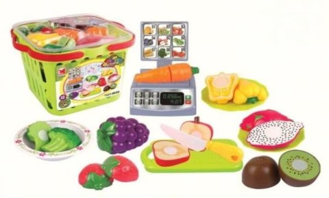Artykuły kuchenne koszyk sklepowy z owocami Norimpex (NO-2003165)