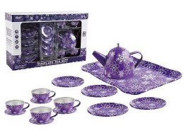 Artykuły kuchenne zestaw do herbaty metalowy Adar (631342)