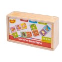 Gra logiczna domino drewniane Smily Play (SPW83591)