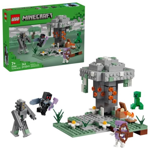 Klocki konstrukcyjne Minecraft Blady ogród Lego (21586)