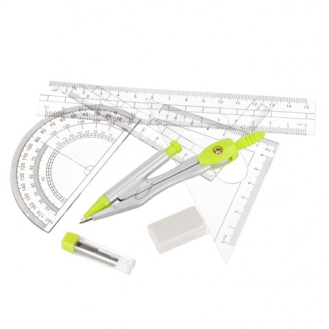 Komplet geometryczny 7 el. Starpak (560249)