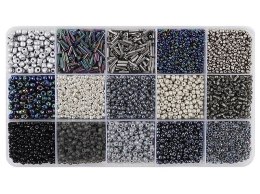 Koraliki dla dziewczynki do nawlekania, do tworzenia bransoletek Adar (632752)