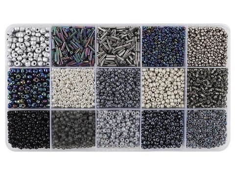 Koraliki dla dziewczynki do nawlekania, do tworzenia bransoletek Adar (632752)