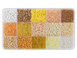 Koraliki dla dziewczynki do nawlekania, do tworzenia bransoletek Adar (632776)