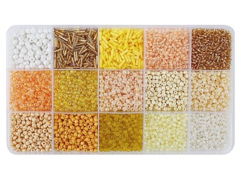 Koraliki dla dziewczynki do nawlekania, do tworzenia bransoletek Adar (632776)