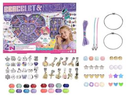 Koraliki dla dziewczynki do tworzenia bransoletek, koraliki, zawieszki Adar (631359)