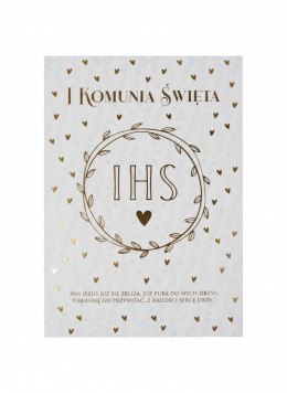 Książeczka pamiątkowa z komunii Kukartka (PMB-0072)