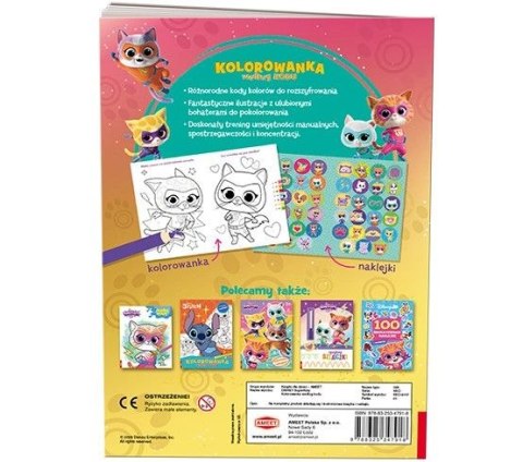 Książka dla dzieci Superkoty Ameet (KKO 1607)