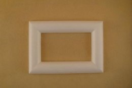 Ozdoba styropianowa elementy styropianowe ramka (230x165mm)