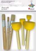 Pędzel Craft-Fun Series zestaw 7 szt. nr mix Titanum