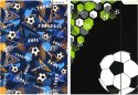 Teczka kartonowa na gumkę Football A4 mix Starpak (553549)