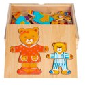 Układanka drewniana Miś Anek (SPW83595)