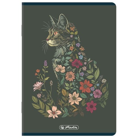 Zeszyt A4 Premium FLORIMALS 60k. 70g krata Herlitz (400207533)