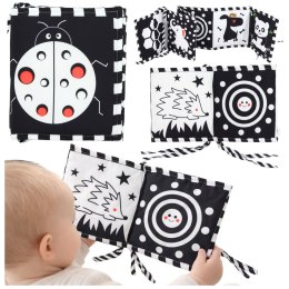 Książeczka edukacyjna Rozkładana Książeczka Mata 2w1 Edukacyjna Kontrastowa Dwustronna Lean (29109)