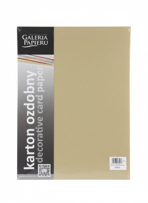 Papier ozdobny (wizytówkowy) A4 iceland ZŁOTY 230g Galeria Papieru (204626)
