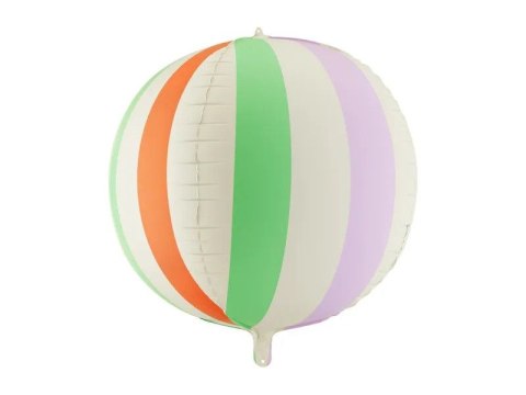 Balon foliowy piłka w paski Partydeco (FB418)