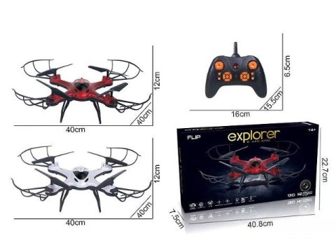 Dron na radio z ładowarką Bigtoys (BSAM8383)
