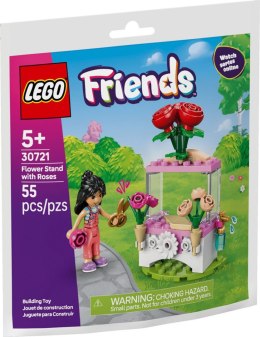 Klocki konstrukcyjne Friends Kwiatowe stoisko z różami Lego (30721)