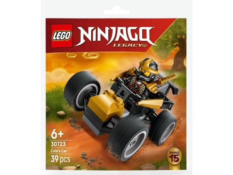 Klocki konstrukcyjne Ninjago Samochód ninja Cole'a Lego (30723)