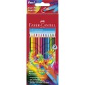 Kredki ołówkowe Ergonomics 12 kol. Faber Castell (116512 FC)