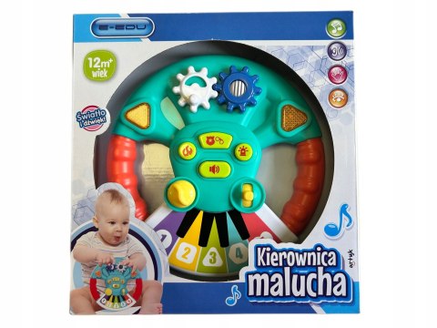 Zabawka dźwiękowa kierownica malucha Artyk (188640)