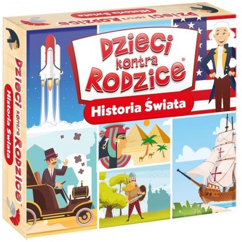 Gra karciana Dzieci kontra rodzice Historia świata Kangur