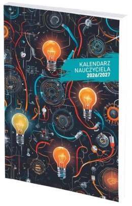 Kalendarz nauczyciela książkowy (terminarz) PCV bezbarwny Energia B6 110mm x 155mm Wokół Nas (B6TN089B)
