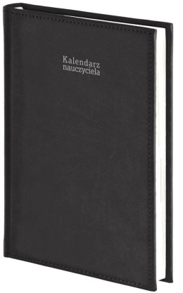 Kalendarz nauczyciela książkowy (terminarz) Vivella czarny A5 143mm x 204mm Wokół Nas (A5DN076B)