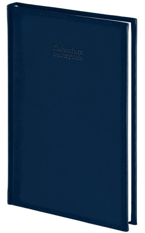 Kalendarz nauczyciela książkowy (terminarz) Vivella granatowy A5 143mm x 204mm Wokół Nas (A5TN065B)