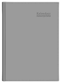 Kalendarz nauczyciela książkowy (terminarz) Vivella szary B5 164mm x 236mm Wokół Nas (B5TN066B)