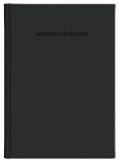 Kalendarz nauczyciela książkowy (terminarz) akademicki Vivella czarny A5 143mm x 204mm Wokół Nas (A5TA071B)
