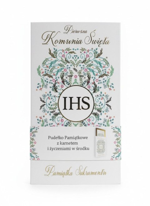 Książeczka pamiątkowa z komunii Komunia Pudełko pamiątkowe DL Henry (5908451984274)
