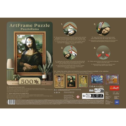 Puzzle Mona Lisa 500 el. Trefl (37541)