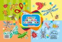 Zeszyt papierów kolorowych A4 8k Protos