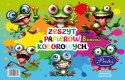 Zeszyt papierów kolorowych A4 8k Protos
