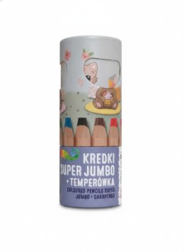 Kredki ołówkowe 8 kol. Kidea (KSJ8KTKA)