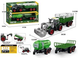 Traktor z przyczepą, światło, dźwięk Adar (633346)