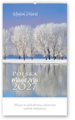 Kalendarz ścienny MAGICZNA POLSKA 13-planszowe 320mm x 470mm Lucrum (RW02)