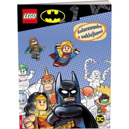 Książka dla dzieci LEGO? Batman?. Kolorowanka z Naklejkami Ameet