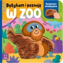 Książka dla dzieci W zoo.. Książeczka sensoryczna Aksjomat