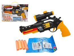 Pistolet PISTOLET NA KULKI WODNE 7-8MM I STRZAŁKI PIANKOWE Cabo Toys (K1342)