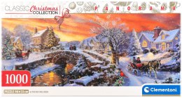 Puzzle 1000 elementów Christmas Over Boże Narodzenie 1000 el. Clementoni (39999)