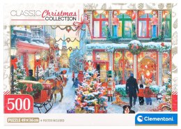 Puzzle 500 elementów Christmas Magic Moments Boże Narodzenie 500 el. Clementoni (35160)