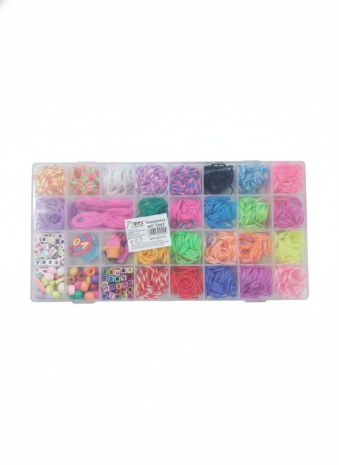 Bransoletka zestaw gumek do bransoletek 7 Toys (790210)